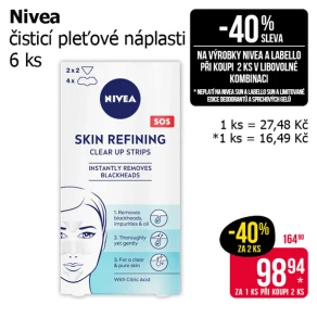 Sleva na produkty Nivea