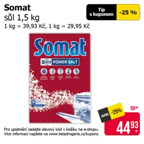 Sleva na produkty Somat