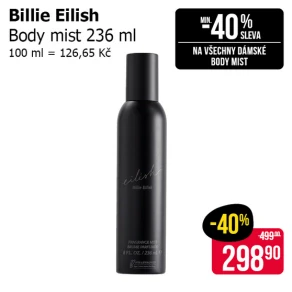 Sleva na produkty Billie Eilish
