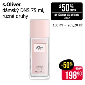 Sleva na produkty S.OLIVER