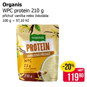 Sleva na produkty Organis