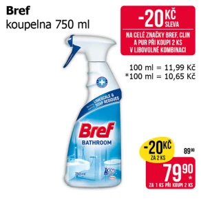 Sleva na produkty Bref
