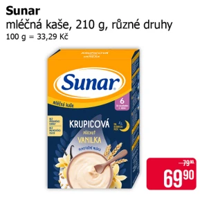 Sleva na produkty Sunar