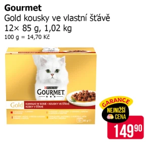 Sleva na produkty Gourmet