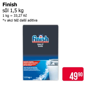 Sleva na produkty Finish