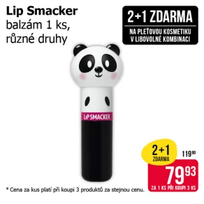 Akce 2+1 zdarma na pleťovou kosmetiku v libovolné kombinaci