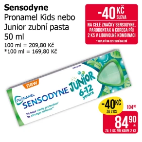 Sleva na produkty Sensodyne