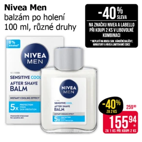 Sleva na produkty Nivea