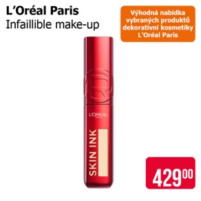 Sleva na produkty L'Oréal Paris