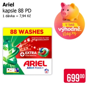 Sleva na produkty Ariel