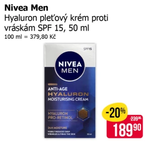 Sleva na produkty Nivea