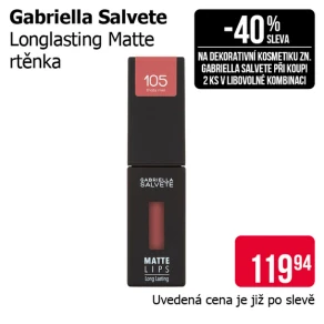 Sleva na produkty Gabriella Salvete