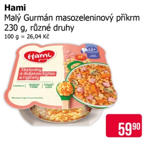 Sleva na produkty Hami