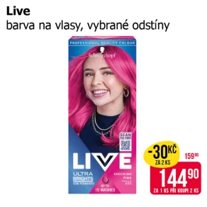 Sleva na produkty Schwarzkopf