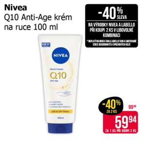 Sleva na produkty Nivea