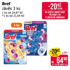 Sleva na produkty Bref