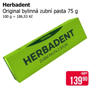 Sleva na produkty Herbadent