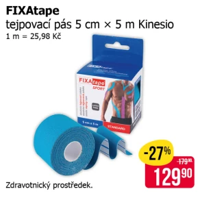 Sleva na produkty FIXAplast