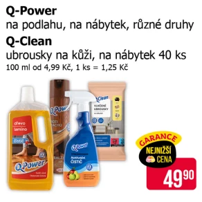 Sleva na produkty Q-Clean