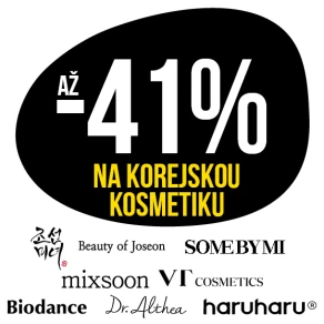 Sleva až 41 % na korejskou kosmetiku