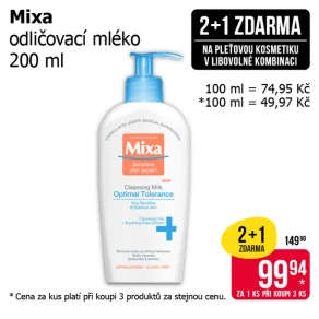 Akce 2+1 zdarma na pleťovou kosmetiku v libovolné kombinaci