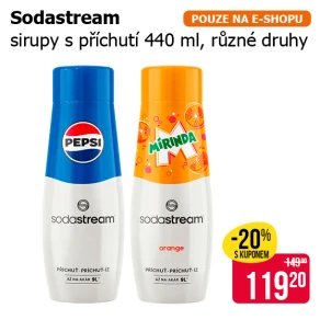 Sodastream - Mix příchutí 440 ml