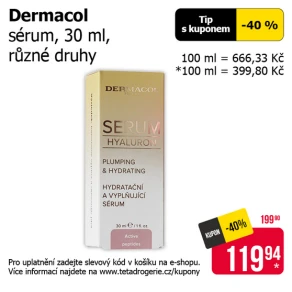 Sleva na produkty Dermacol
