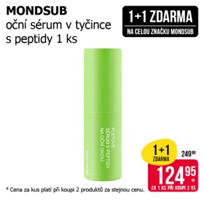 Akce 1+1 na celou značku Mondsub v libovolné kombinaci