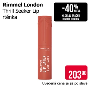 Sleva na produkty Rimmel London