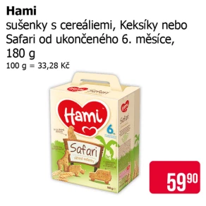 Sleva na produkty Hami