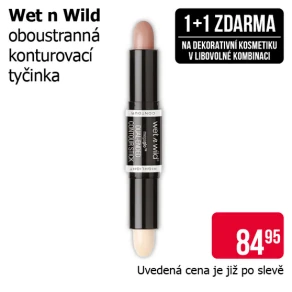 Akce 1+1 zdarma na dekorativní kosmetiku v libovolné kombinaci