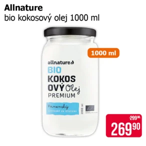 Sleva na produkty Allnature