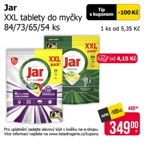 Sleva na produkty Jar