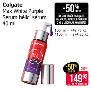 Sleva na produkty Colgate