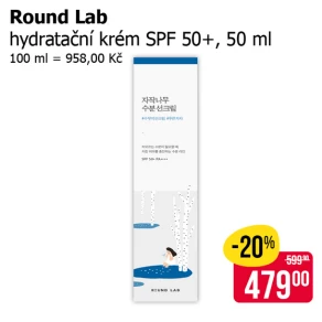 Sleva na produkty Round Lab
