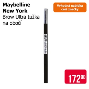 Sleva na produkty Maybelline New York