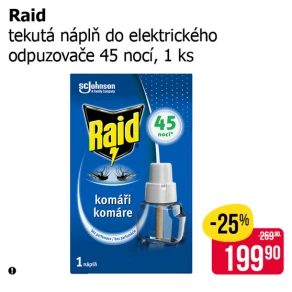 Sleva na produkty Raid
