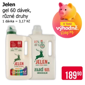 Sleva na produkty Jelen