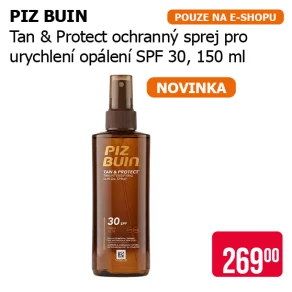PIZ BUIN Tan & Protect ochranný sprej pro urychlení opálení SPF30 150 ml