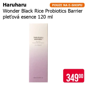 Haruharu Wonder Black Rice Probiotics Barrier pleťová esence 120 ml