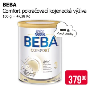 Sleva na produkty BEBA