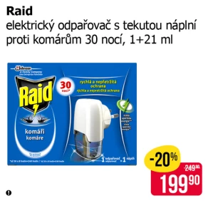 Sleva na produkty Raid