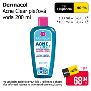 Sleva na produkty Dermacol