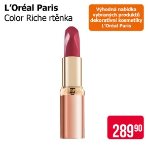 Sleva na produkty L'Oréal Paris
