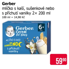 Sleva na produkty Gerber