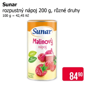 Sleva na produkty Sunárek