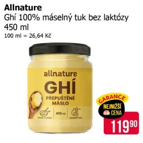 Sleva na produkty Allnature