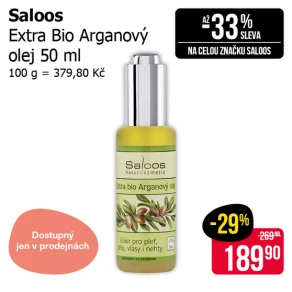 Sleva na produkty Saloos