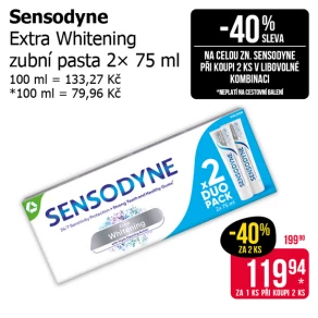Sleva na produkty Sensodyne