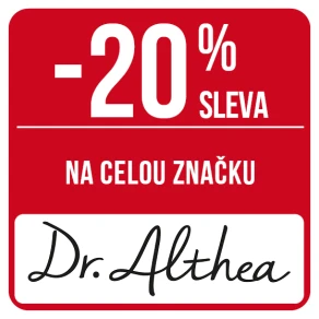 Sleva 20 % na celou značku Dr. Althea